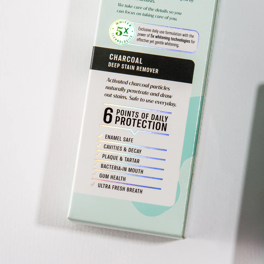 Charcoal Deep Stain Remover Whitening Toothpaste - Image 4